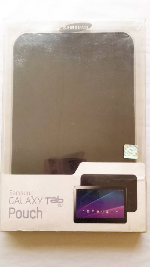 Samsung Galaxy Tab 10.1 Pouch, Black, Leather
