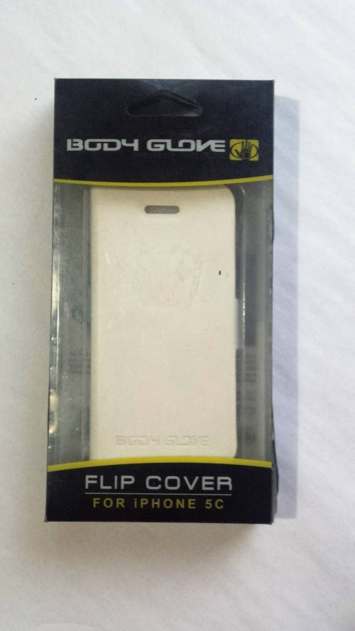 BodyGlove, Flip Cover for iPhone 5C, White
