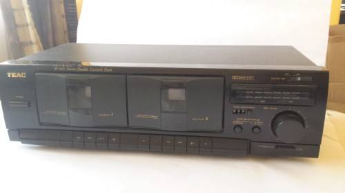 TEAC Stereo Double Cassette Deck, W-416