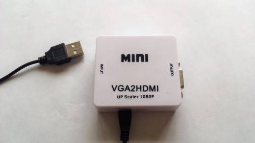 Mini VGA 2 HDMI Converter