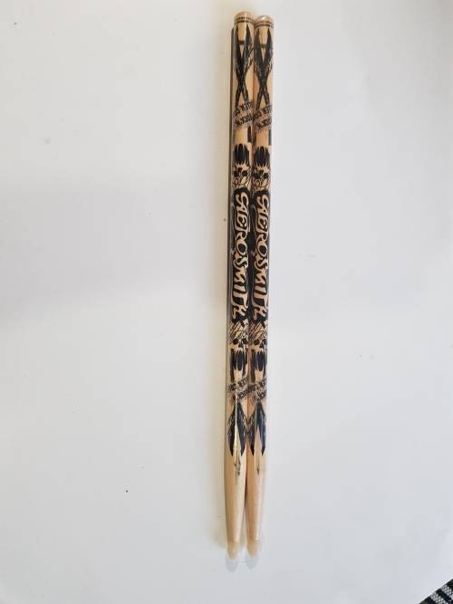 Aerosmith Branded Drum Sticks
