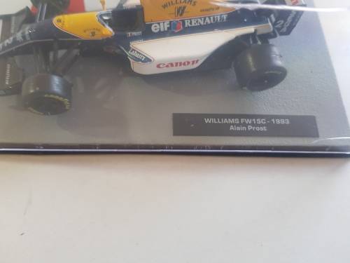 F1, Formula 1, Diecast Model Car, Williams FW15C - 1983, Alain Prost