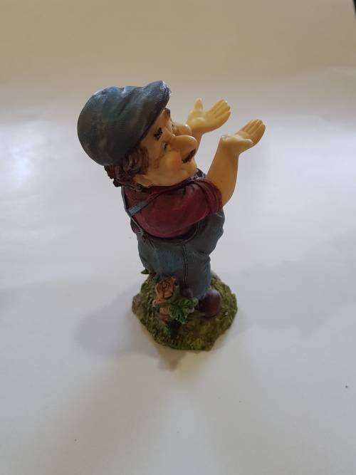 Old Man Dancing Figurine, Ornament