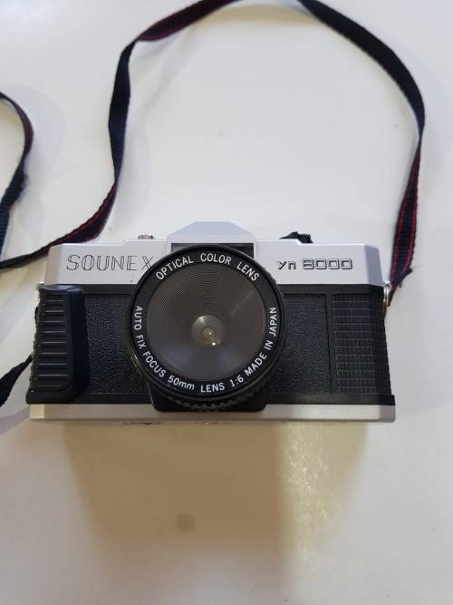 Sounex Camera, yn 8000, 50mm lens, Optical Colour Lens, 1:6