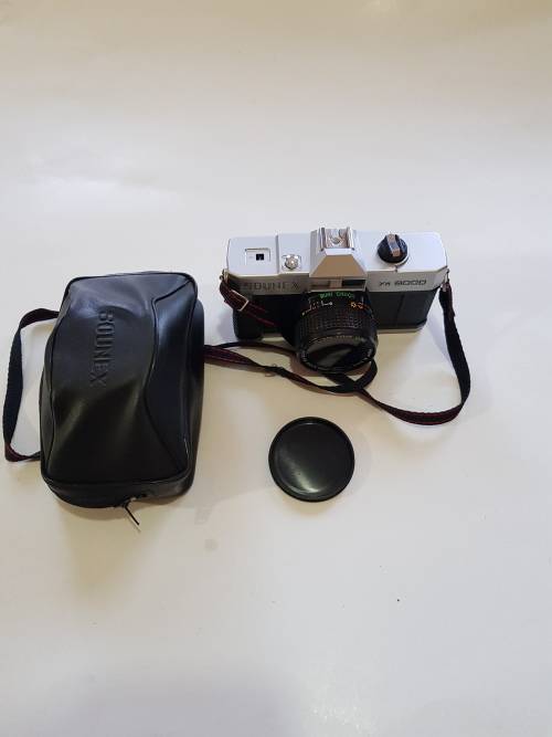 Sounex Camera, yn 8000, 50mm lens, Optical Colour Lens, 1:6