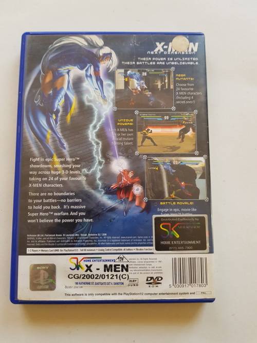 Playstation 2, X-Men, New Dimension