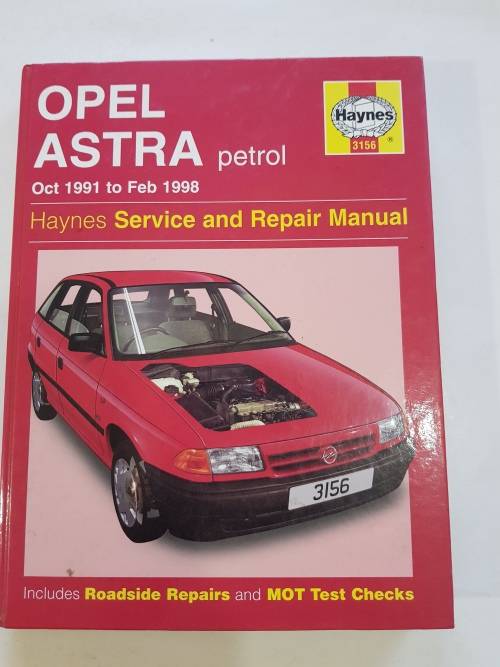 Opel Astra, 1991-1998 Workshop Manual, Haynes