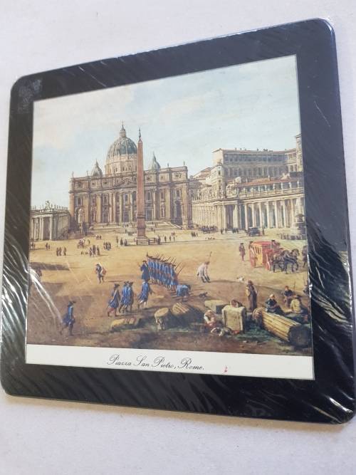 Vintage Table Place Mat, Piaxxa San Pietro, Rome