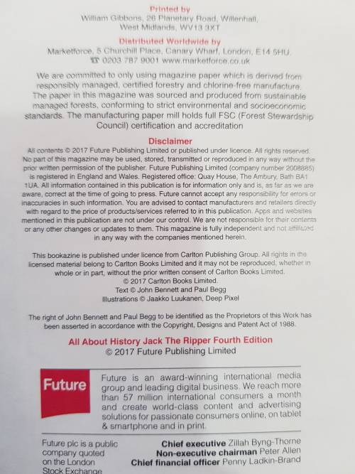 Jack The Ripper, The Curious Minds Series