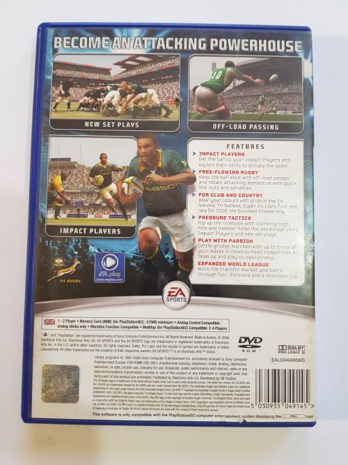 Playstation 2, Rugby 2006