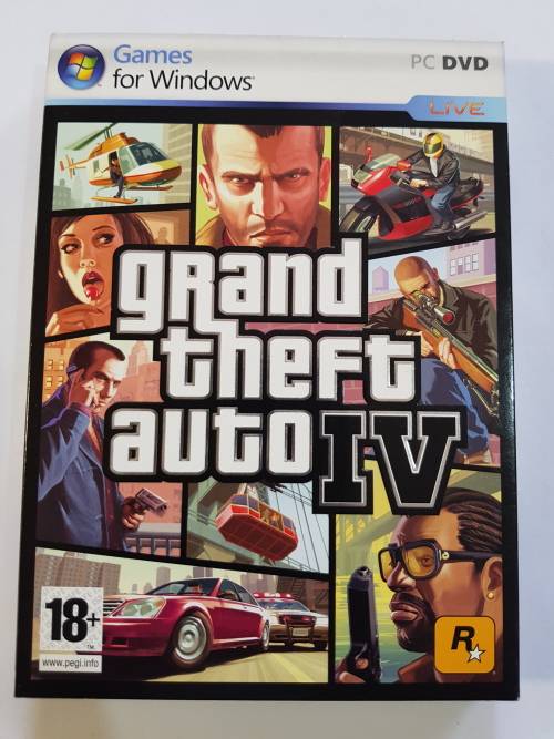 Grand Theft Auto IV, PC DVD