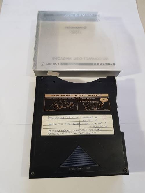 Pioneer 6 disc magazine for Home and Car use