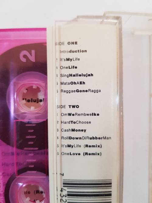 Dr. Alban, One Love, The Album, Second Edition, Cassette