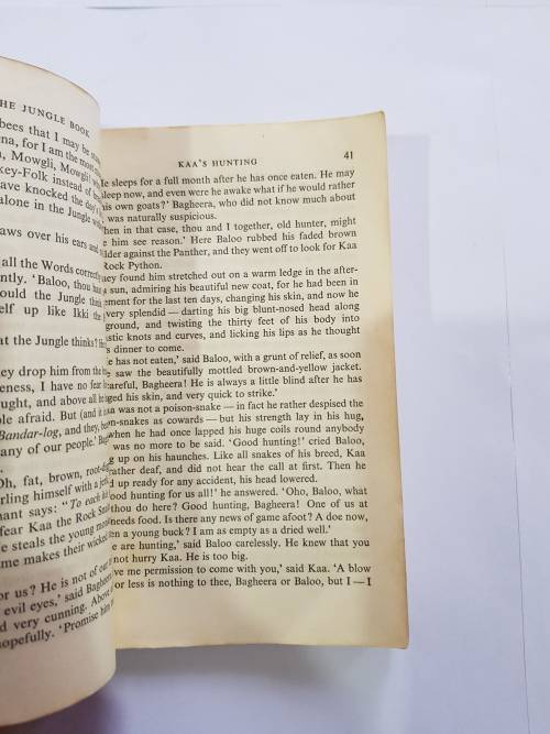 The Jungle Book by Rudyard Kipling, 1961