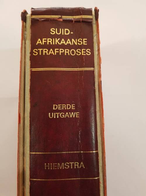 Suid-Afrikaanse Strafproses, Derde Uitgawe deur V.G. Hiemstra, 1981