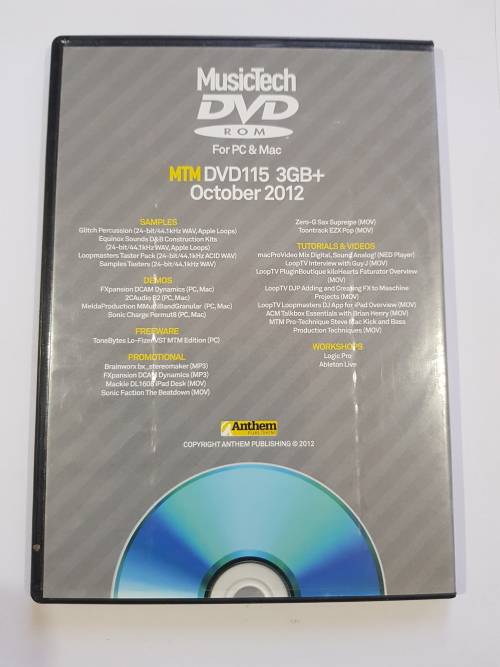 MusicTech DVD, Sample Loops, October 2012