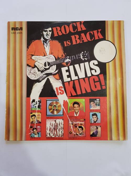 Elvis Presley, Rock is Back Elvis is King LP, VG+