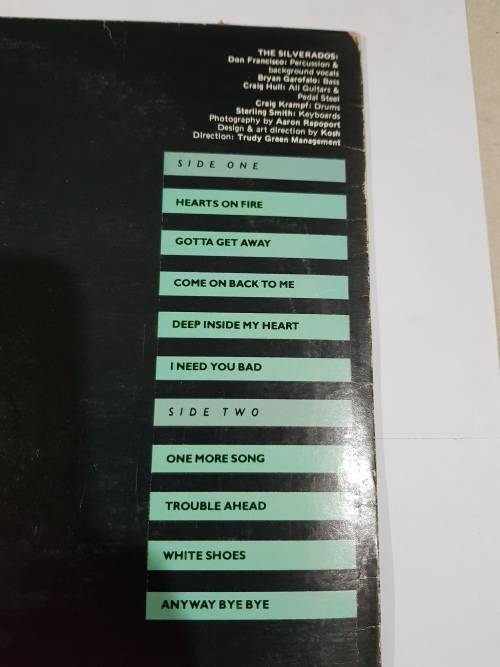 Randy Meisner, One More Song LP, VG
