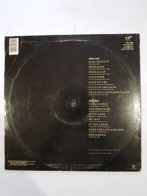 Orchestral Manoeuvres in the Dark, OMD, the best of OMD LP, VG
