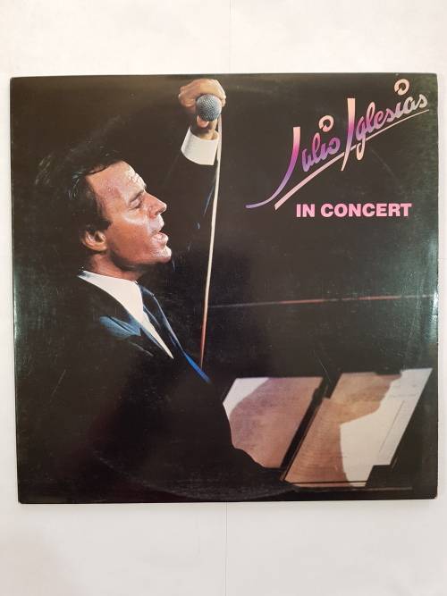Julio Iglesias, In Concert Double LP, VG+