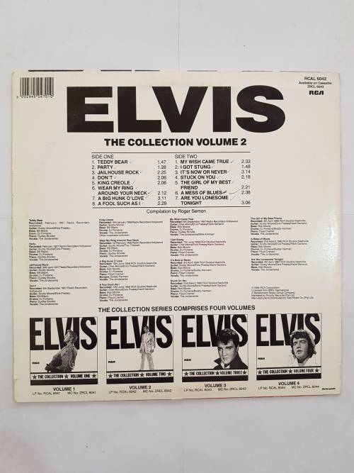 Elvis Presley, Elvis The Collection Vol. 2 LP, VG+
