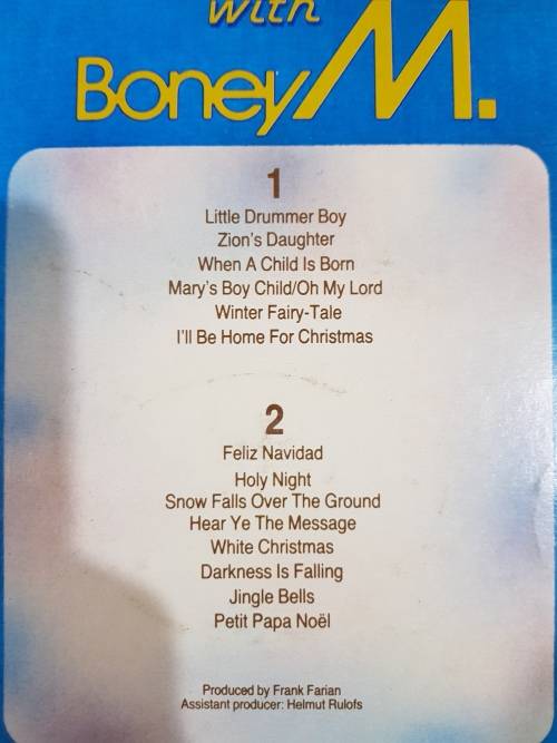 Boney M, Christmas with Boney M LP, VG