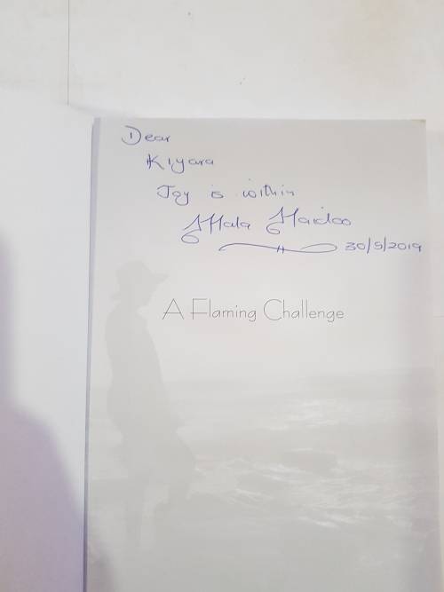 A Flaming Challenge by Mala Naidoo