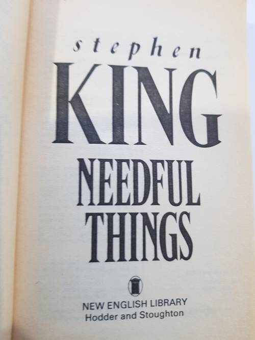 Needful Things by Stephen King