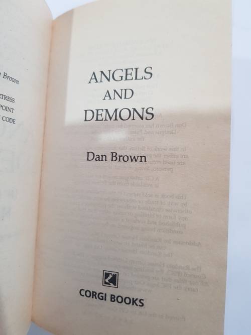 Angels and Demons by Dan Brown