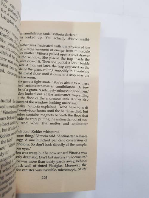 Angels and Demons by Dan Brown