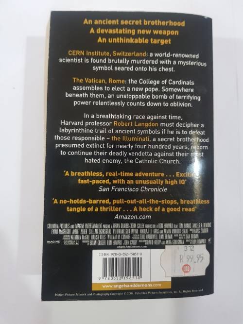 Angels and Demons by Dan Brown