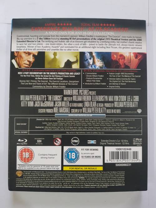 The Exorcist, Blu-ray Disc