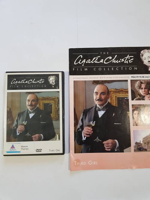 Agatha Christie Film Collection, Third Girl DVD + magazine, No. 7