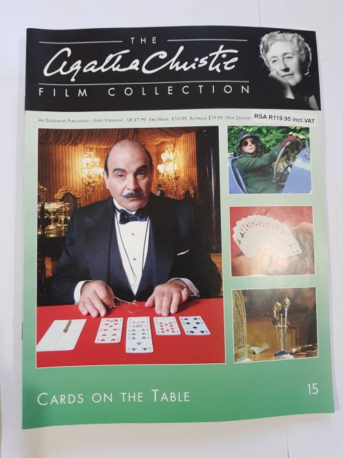 Agatha Christie Film Collection, Cards on the Table DVD + magazine, No. 15
