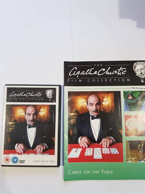 Agatha Christie Film Collection, Cards on the Table DVD + magazine, No. 15