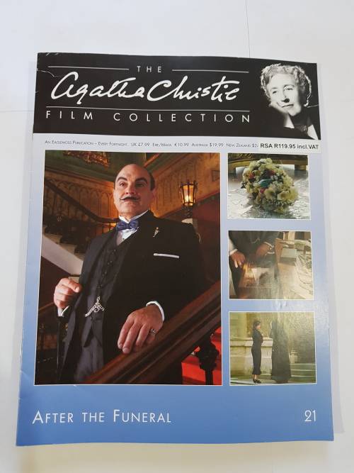 Agatha Christie Film Collection, After The Funeral DVD + magazine, No. 21