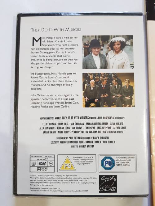 Agatha Christie Film Collection, They Do It With Mirrors DVD + magazine, No. 24
