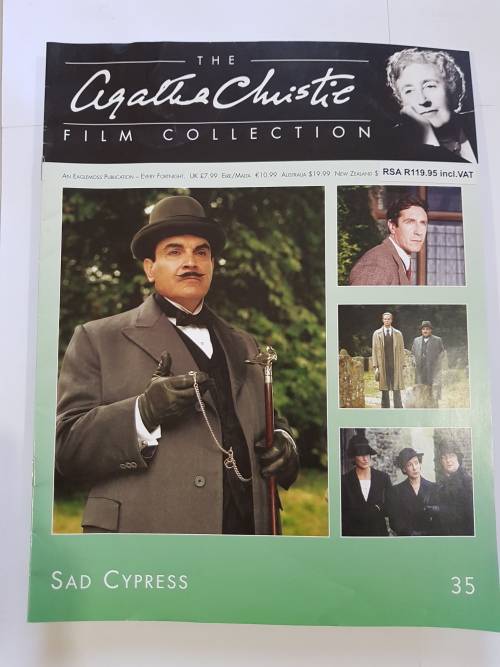 Agatha Christie Film Collection, Sad Cypress DVD + magazine, No. 35