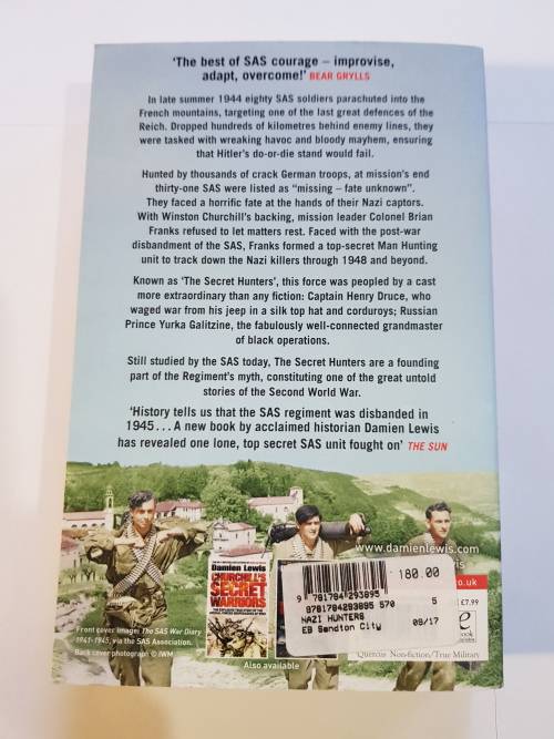 The Nazi Hunters by Damien Lewis