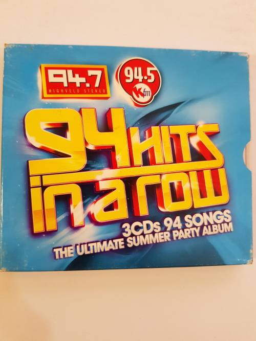94 Hits In A Row, 94 Songs 3 x CD