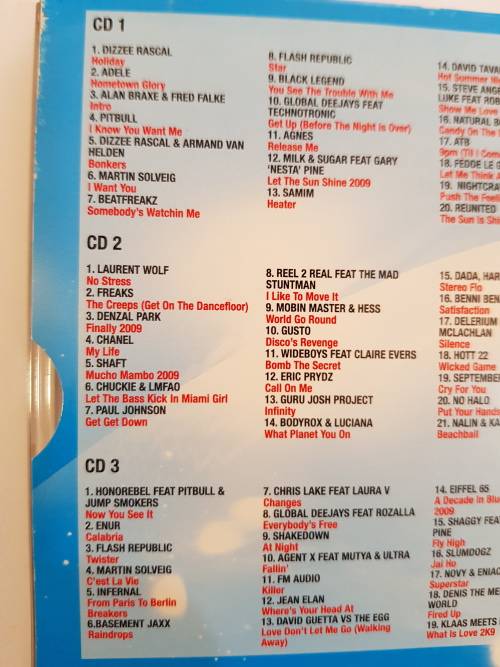 94 Hits In A Row, 94 Songs 3 x CD