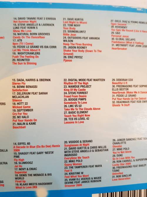 94 Hits In A Row, 94 Songs 3 x CD