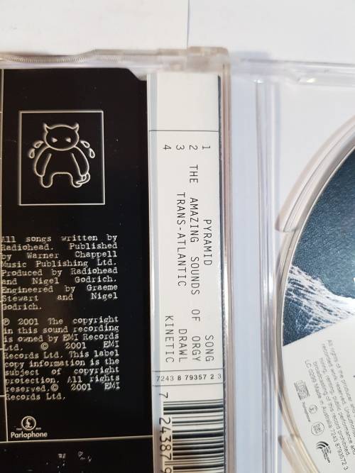 Radiohead, Pyramid Song, CD Single
