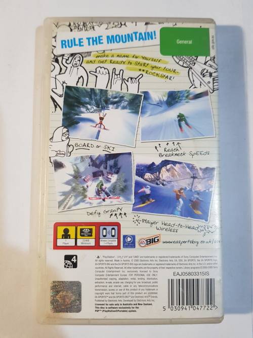 PSP, SSX On Tour