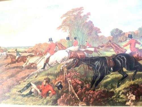 Herring`s Fox Hunting Scenes, Full Cry, Print