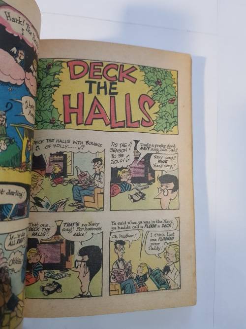 Dennis The Menace, Jangle Bells No, 10, 1971 booklet