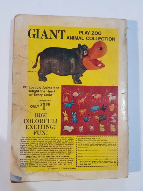 Dennis The Menace, Jangle Bells No, 10, 1971 booklet