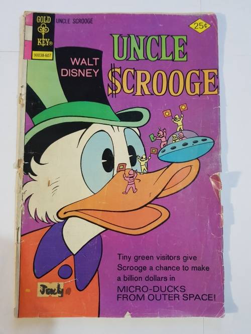 Uncle Scrooge, Micro-Ducks From Outer Space, No. 130, 1976