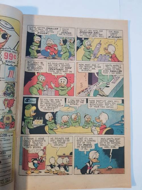 Uncle Scrooge, Micro-Ducks From Outer Space, No. 130, 1976