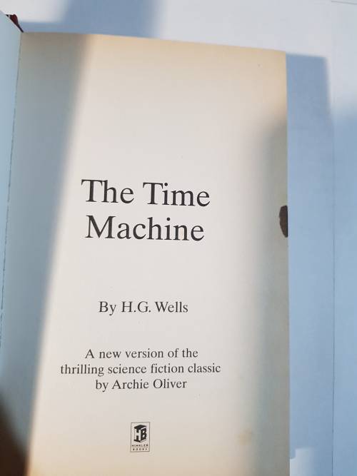 H.G. Wells, The Time Machine, Hardcover
